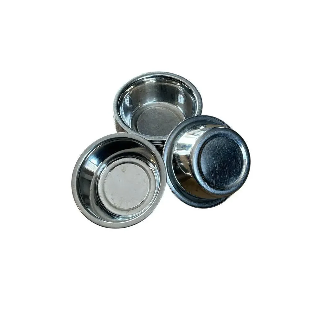 PRO SELECT 1 PINT Stainless Steel Bowls - 15 Bowls Kitties Small Dogs Pets